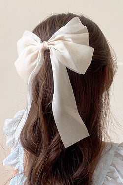 Organza Bow Hair Clip